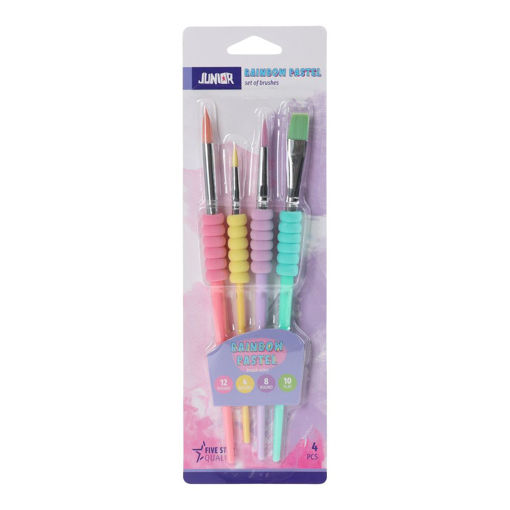 Picture of PAINTBRUSHES WITH GRIP 4 PACK